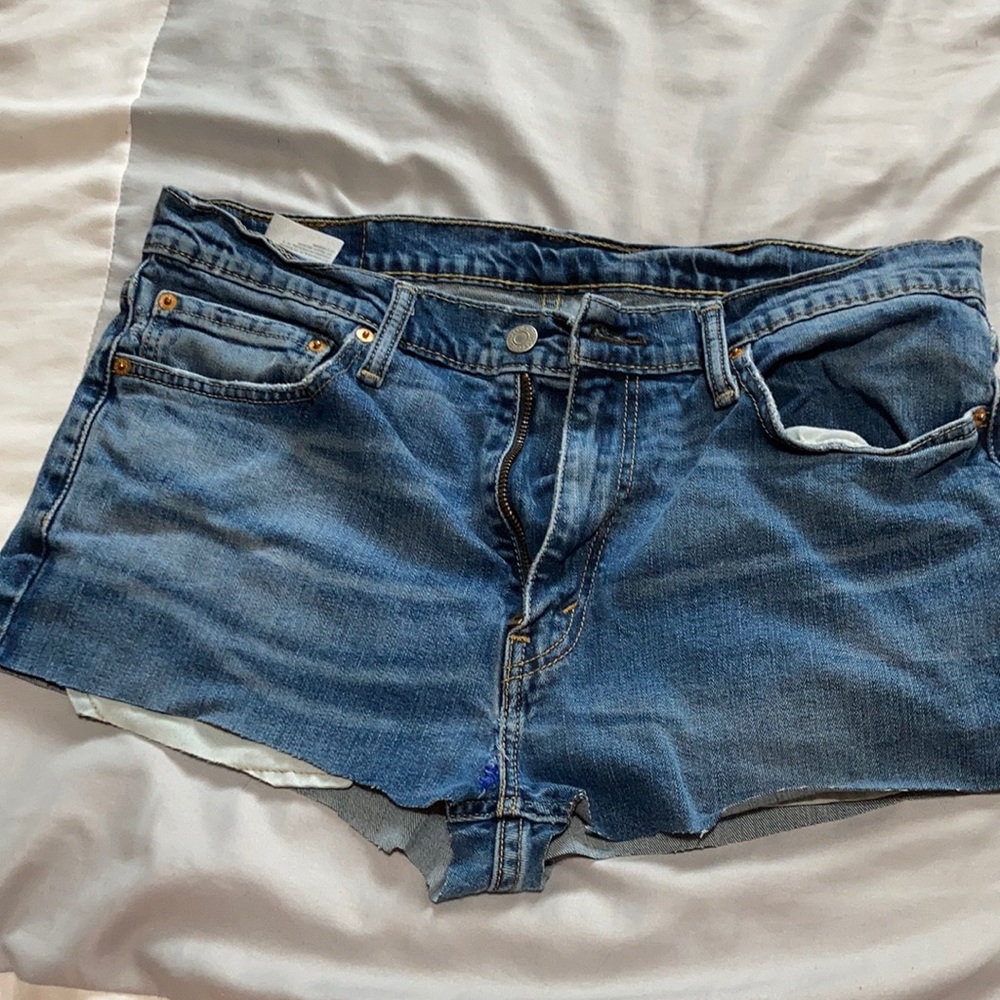 Levi’s men’s super shorty shorts. Could be repurposed or used as a gag gift.